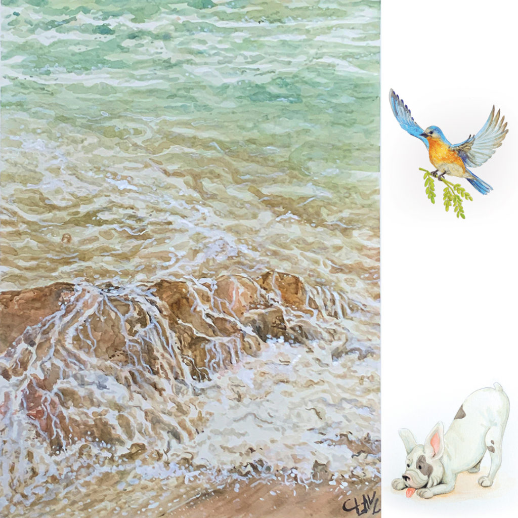 Beach — illustration