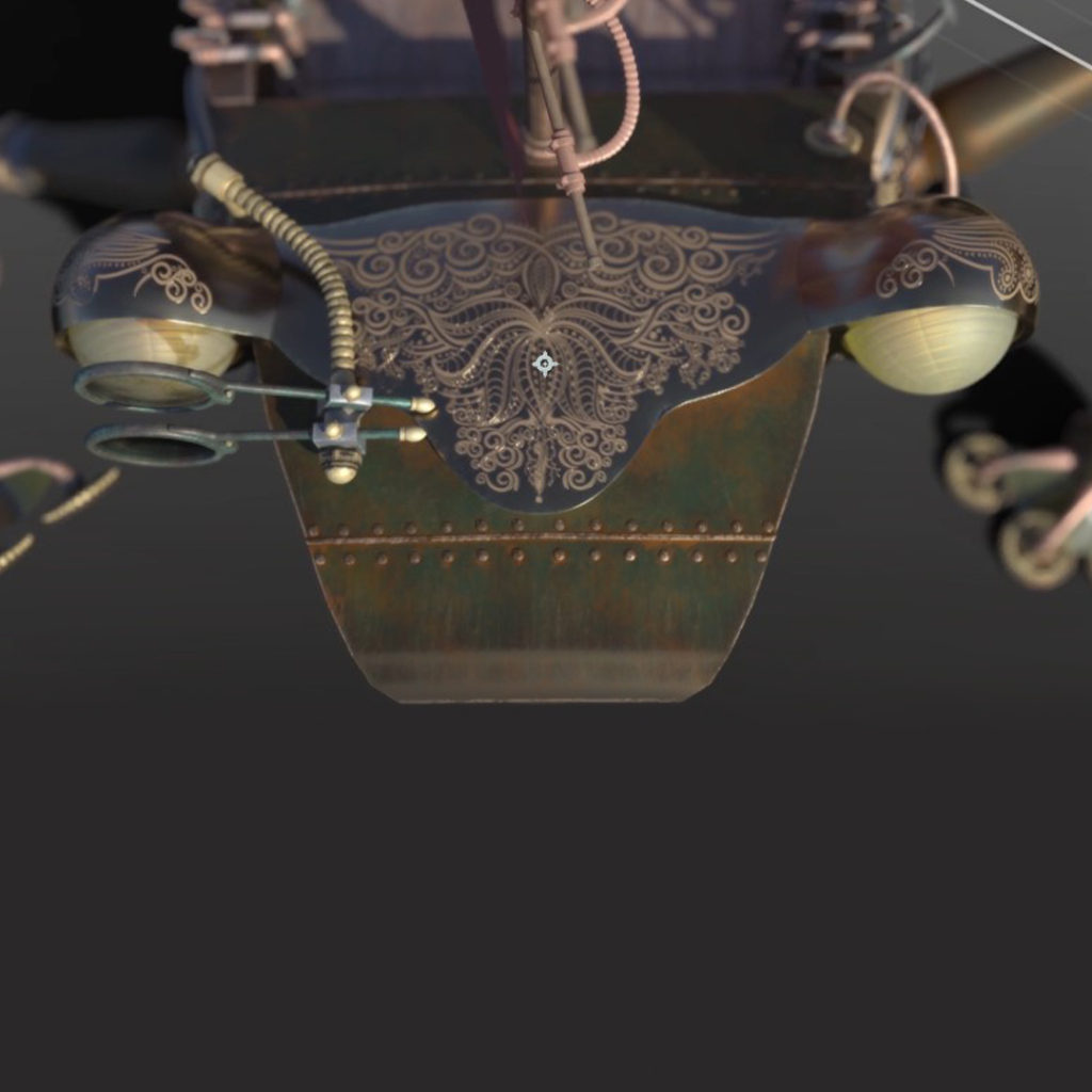 Frog ship 2 — 3D art