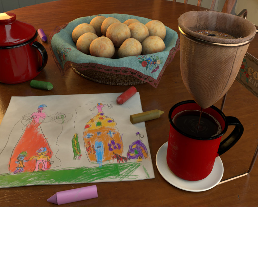 Kitchen 2 — 3D art