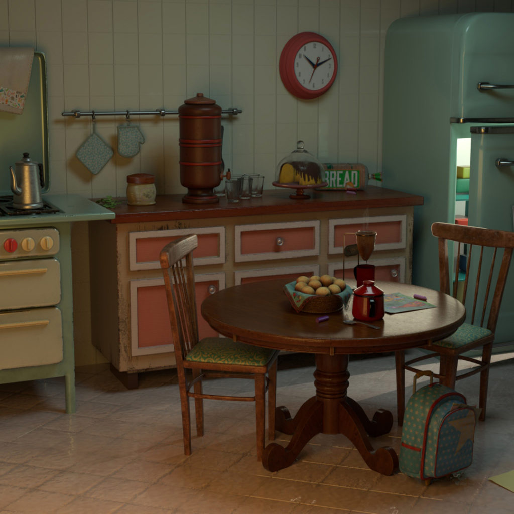 Kitchen 5 — 3D art