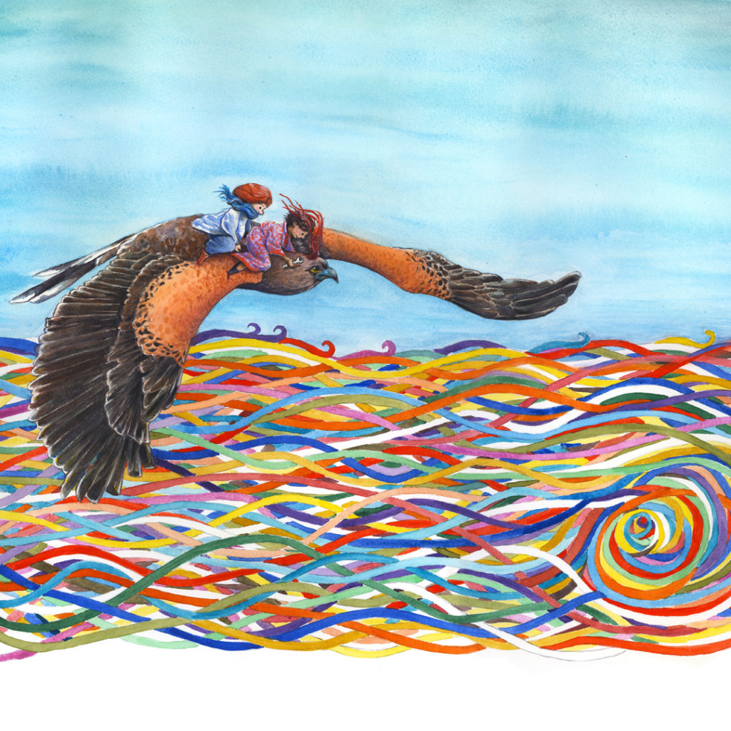 Ocean of ideas — illustration